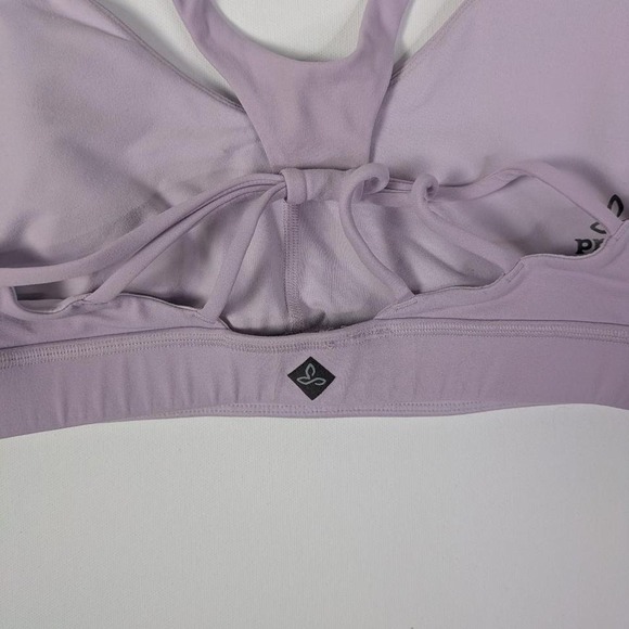 PrAna Sports Bra Small Lavender Strappy Yoga Pilates - Picture 4 of 4